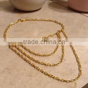 Fashion Macrame Gold New Arm Chain thumbnail-6