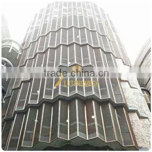 Anping Lutong Mesh Decorative Metal Wire Mesh Wall Panel for Architectural Facade Cladding thumbnail-4