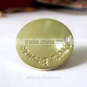 a Crystal Gold Color Jeans Button thumbnail-2