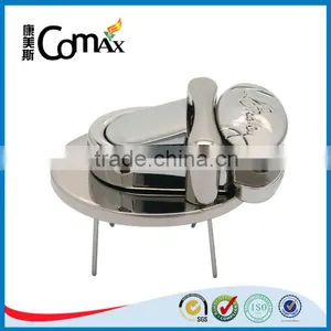 Silver Metal Push Lock for Handbags thumbnail-2