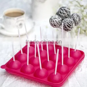 Beautiful and Popular Silicone Cake Pop Maker Lollipop Candy Mold thumbnail-5