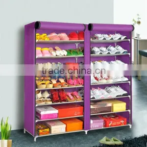 Hot Selling Covered Container Shoe Rack With Canvas FH-F0207 thumbnail-1