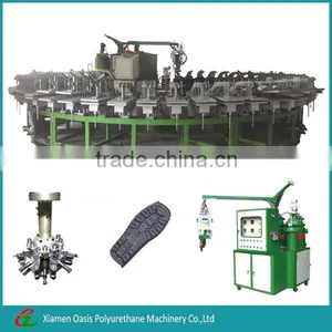 Rotary Plastic PU Shoe Insoles Making Machine For Shoes thumbnail-2