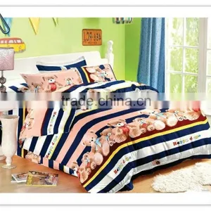 Microfiber 100% Polyester Fabric Brushed Fabric Parinting Fabric for Bedsheet of China thumbnail-5