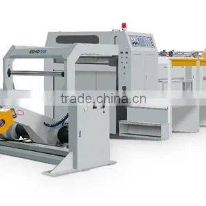 Servo Series High Speed 300m/min Kraft Paper Roll Cutting Machine thumbnail-1