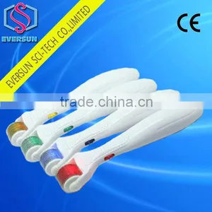 Factory Lowest Price LED Derma Roller / Manufactory LED Therapy Micro Skin Roller for Wrinkle Rmeoval Micro Needling Roller thumbnail-1