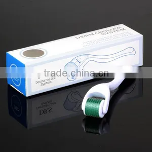 Titanium 192 Needles Dermaroller Derma Roller Skin Face Beauty Face Massage Roller thumbnail-2