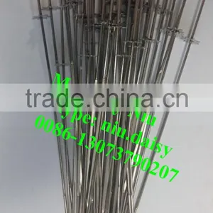 Stainless Steel Skewers/BBQ Skewers/charcoal BBQ Skewers With Gear thumbnail-2