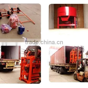 China Made German Technology Qt4-25 Sand Cement Hollow Block Machine for Thailand thumbnail-5