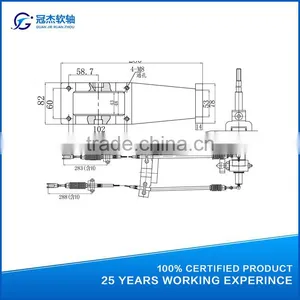 GJ1128 Gear Shift and Select Cable Control Used Buses for Sales thumbnail-4