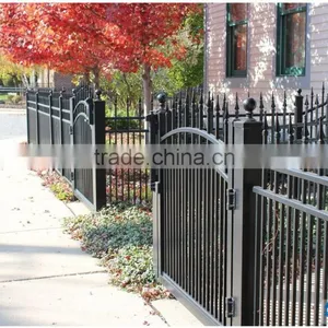 Aluminum/ Wrought Iron/galvanized Powder Coated Steel/Iron Arched Gates thumbnail-2