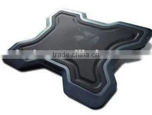 Big USB Fan For Laptop Cooling Cooler Pad+ 2 Ports Hub thumbnail-1