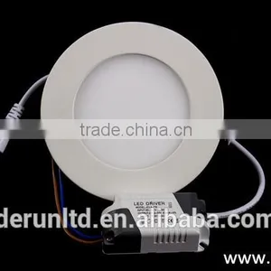 Recessed Mini Round Square Led Panel Light With Radiator 3/4/6/9/12/15/18/24w thumbnail-2