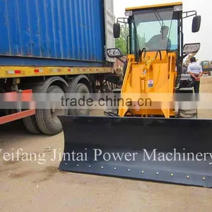 China Small Wheel Loader JT912, ZL12F With A/C, Quick Hitch and Attachments thumbnail-1