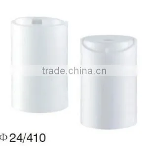 24/410 Shampoo Bottle Cap/Oval Style Lotion Plastic Disc Top Cap thumbnail-1