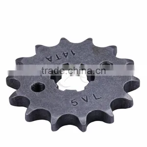 Motorcycle Brand New Front Sprocket(06) 14 Tooth for YAMAHA YBR125 YBR 125 2002-2013 thumbnail-1