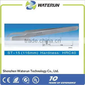 High Precision and Personal Care Stainless Steel Tweezers/straight Tweezers/curved Tweezers thumbnail-4