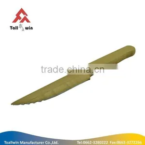 High Quality New Design Bamboo Steak Knife thumbnail-1