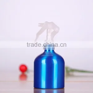 2017 Wholesale 30ml-500ml Blue Aluminum Perfume Bottle Trigger Spray Aluminum Bottle for Cosmetic Packaging thumbnail-5