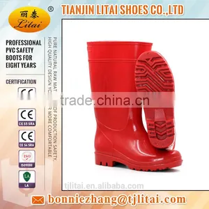 Industry RED Lightweight Working PVC Boot thumbnail-3