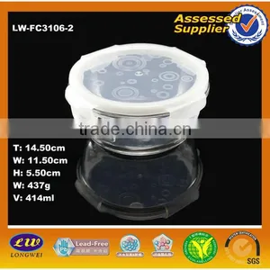 Airtight Takeaway Food Container With Plastic Lid thumbnail-1
