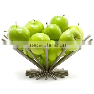 Store More Top Qulity Wrought Iron Metal Fruit Basket thumbnail-1