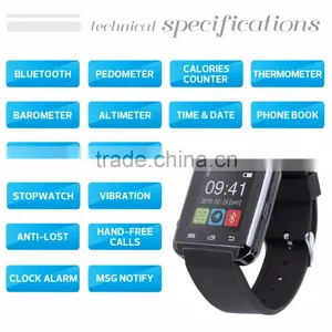 Multifunctional Bluetooth Smart Sport Fitness Tracker Pedometer Band Bracelet Watch thumbnail-1