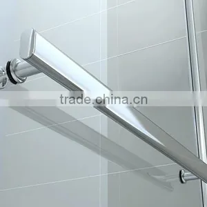 Hinged Shower Screen For Bath Tub thumbnail-3