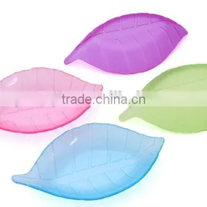 Leaf Shaped Fruit Tray, Sundries Plastic Storage Trays thumbnail-5