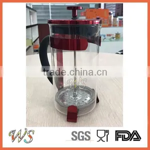WSCHXX044 Wine-purple French Press Stainless Steel Coffee Maker French Coffee Press Mug thumbnail-3