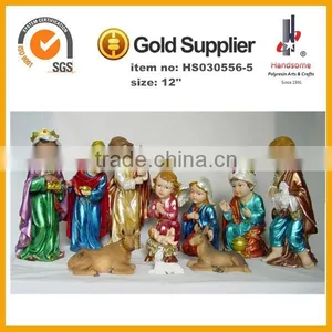 Resin Religious Statues Items Figurine For Nativity Set thumbnail-4