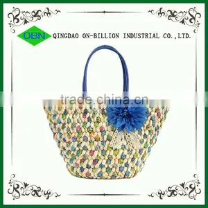 2014 Wholesale Natural Bag Shopping Bag French Straw Bag thumbnail-1