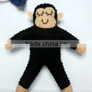 2017 Felt Monkey Plushie Decoration Made in China thumbnail-1