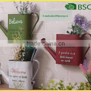 YSWB17005 Creative Wall-mounted Flower Pot Cafe Bar Wall Decoration thumbnail-2