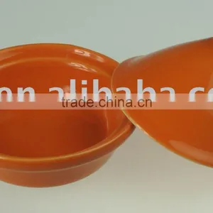 4 Inch Cooking Tajine,Orange thumbnail-1