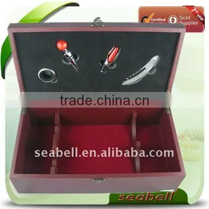 Wooden Box Wine Set thumbnail-1