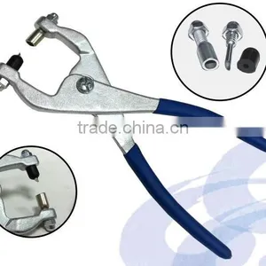 1/8 INCH PVC Coated Compact Head Design Cutting Punch Pliers thumbnail-1