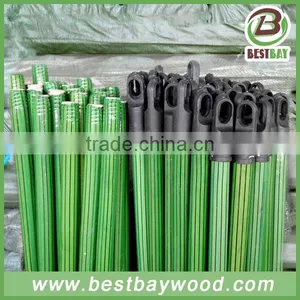 Factory Direct Wholesale Pvc Coated Wooden Broom Handle/mop Stick/broom Stick thumbnail-2