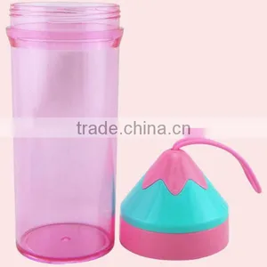 350ML Large Cheap Plastic Water Bottle With Belt thumbnail-3