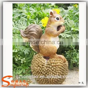 Great Quality of Outdoor Decoration Equioment Life Size Large Fiberglass Animal Statue Molds thumbnail-5