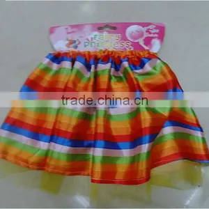 Soft Fluffy Rainbow Pettiskirt Girls Tutu thumbnail-1