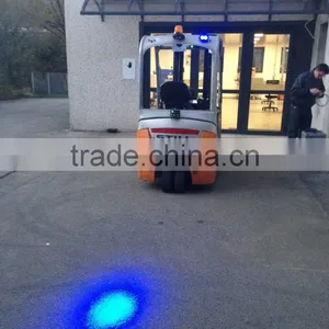 Oval 10W LED Warning Work Light Forklift Safety Light thumbnail-5
