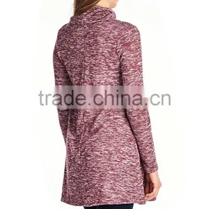 Fancy Women Clothing Wholesale Pregnant Clothes Sweater Knit Maternity Long Sleeve Tunic Top Latest Color Combination Sweater thumbnail-3