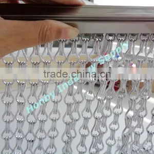 Customed Double Hook Silver Aluminum Curtain Chain thumbnail-1