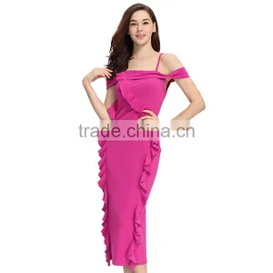 2017 Designer One Piece New Style Women's Party Evening Long Chiffon Dress thumbnail-1