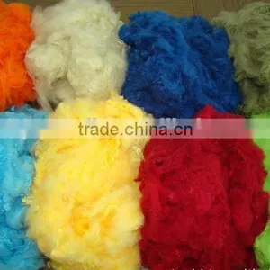 Dope Dyed Polyester Staple Fiber Virgin Grade thumbnail-1