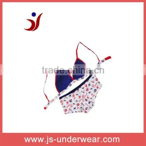 Ladies Lovely Sexy Net Bra and Boyshort Underwear, Girls Sexy Beach Bra thumbnail-1