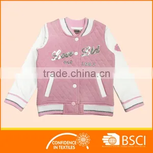 2-8 Y Kid Girl Snap Front Open Jacket+ Long Trousers Autumn&Winter Kids Long Sleeve Clothes Suit thumbnail-1