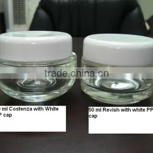 50 ml High QualityCream Containers,Glass Jar With PP Caps thumbnail-2