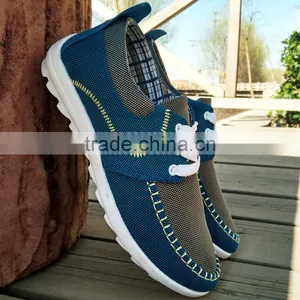 Lastest Design China Flat Canvas Shoe Man Trainers Shoes 2017 thumbnail-6